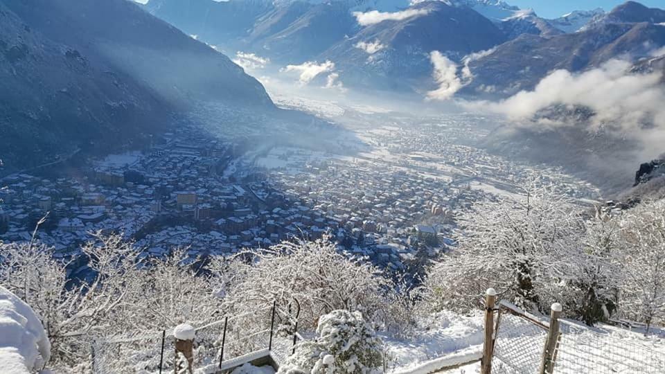 Foresteria B&B Vecchiascuola Pianazzola Chiavenna Extérieur photo